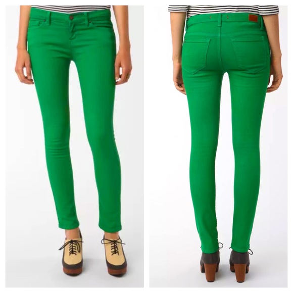 BDG Denim - BDG Cigarette Mid-Rise Jean - Green